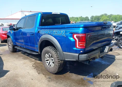 2018 Ford F-150 Raptor z USA, uszkodzony, nr VIN 1FTFW1RG4JFA35203